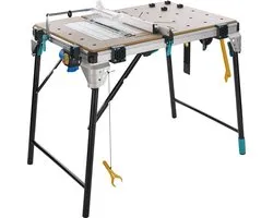 wolfcraft - MASTER cut 2600 - Werkbank - Werktafel Inklapbaar - Zaagtafel Opvouwbaar - Machinetafel - 120kg - 6918000 - 10 JAAR GARANTIE