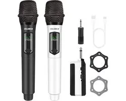 Karaokeset met Draadloze Microfoon - Bluetooth Speaker - Partybox - gebruiksvriendelijk