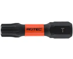 Fraise IMPACT Torx T15 L30mm. (10 pièces)