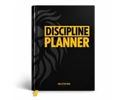 Selfspire© Discipline Planner - Planificateur d'objectifs - Discipline - Fixation d'objectifs - Agenda - Productivité