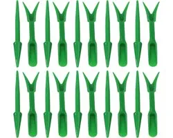 Bollenplanter Sets - Tuin Dibber Verplanter - Planten Bollen Zaaien - Mini Grondperforator Ontwerp - 10 Sets - Donkergroen