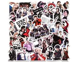 KPOP 60pcs/set Stray Kids Deco Luggage Paper Sticker [Sticker]