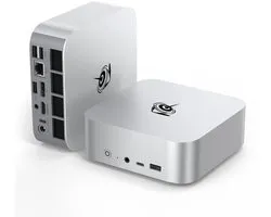 Beelink SER9 H255 32 Go - 1 To SSD Windows 11 mini PC gaming - PC Windows - Ordinateur de bureau - Ordinateur - PC de jeu - Portable - 1 To SSD - Windows 11 Pro - AMD Ryzen 7 - 4,9 GHz - 4K 144 Hz – Extension SSD jusqu'à 8 To