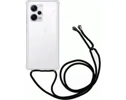 Xiaomi Redmi Note 12 Pro/Poco X5 Pro Hoesje met Koord TPU Transparant