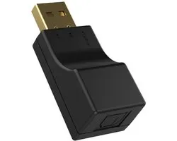 USB Bluetooth 5.0 zender met digitale optische ingang, draadloze audio-adapter met lage latentie Bluetooth AUX-adapter voor TV PC Switch / PS / Xbox Console, 2 apparaten tegelijk