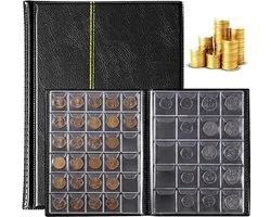 Dossier de collection de pièces de monnaie - Album de pièces de monnaie - Système de stockage de collection de pièces de monnaie - Détenteurs de pièces de monnaie - Dossier de pièces de monnaie