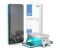 Whitestone Screen Protector UV PET 2-Pack Geschikt voor Samsung Galaxy S23 Plus