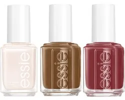 Essie - Set van 3 Nagellakken - 861 Imported Bubbly / 867 Off The Grid / 872 Rooting For You