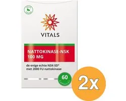 2x Vitals Nattokinase-NSK (60 capsules)