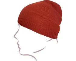 Warme Muts van Extra Fine Merino wol en Kasjmier - Made in Italy