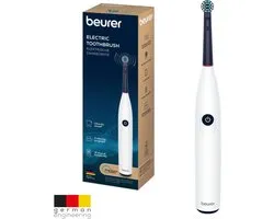 Brosse à dents électrique Beurer TB 15 – Oscillante et pulsée – Efficace contre la plaque dentaire – 2 modes de brossage – Tête de brosse Eco Clean et câble USB-C inclus – 60 % recyclée – Autonomie de 12 jours – Green Planet