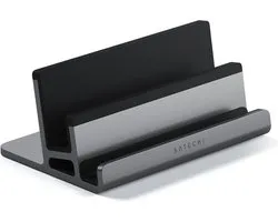 Satechi Dual Vertical Laptop Stand - adapté pour MacBook, iPad et iPhone - Gris sidéral