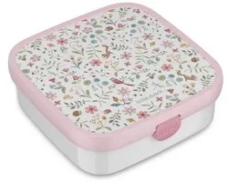 Mepal Bento lunchbox groot Campus Little Dutch - 1.25 l - Inclusief 2 uitneembare lekdichte bentobakjes & vorkje - Fairy Wonders