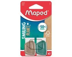 Gum maped smiling planet blister à 2 stuks
