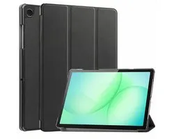 Étui pour tablette imoshion - Compatible avec Samsung Galaxy Tab A9 Plus / Galaxy Tab A11 Plus - Bookcase à trois volets - Zwart