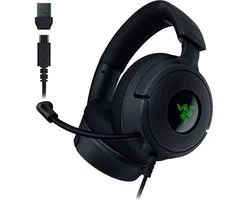 Razer Kraken V4 X - Gaming Headset - Razer Chroma RGB - 7.1 Surround - PC, Console & Mobiel - Zwart