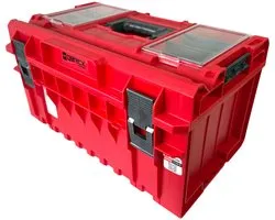 Qbrick System ONE 350 Profi RED ULTRA HD Custom gereedschapskist modulaire organizer 585 x 385 x 320 mm 38 l stapelbaar IP66 - oude versie