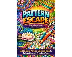 Pattern Coloring Book: Relaxing Designs for Stress Relief and Creative Calm