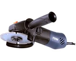 FERM - AGM1087 - Haakse Slijper - 125mm - 850W - 3m kabel - Compact - Elektronische herstartbeveiliging - Softgrip - Verplaatsbare zijhandgreep - Verstelbare beschermkap - Slijptol - Slijpmachine