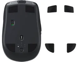 kwmobile muis voeten sticker geschikt voor Logitech MX Anywhere 2S - Computermuis glijder - Stickers in zwart