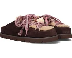 Bibi Lou Cori Mules Instappers - Dames - Bruin - Maat 38