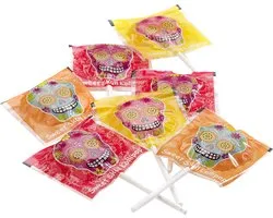 Cand'Art Sweet Skull Lollipop - 1500G - ongeveer 150 stuks