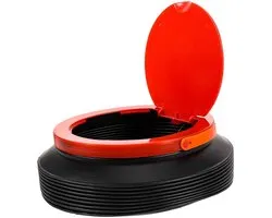 BESPORTBLE Foldable Trash Can Camping Bucket Plastic Foldable Bucket Cleaning Bucket Foldable Water Bowl Foldable Dish Bin Water Bucket Folding Foot Bath Barbecue Plastic Basin