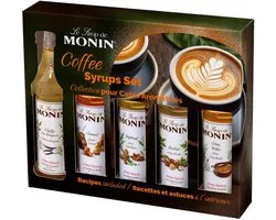 Monin Koffiesiropen geschenkset - 5 x 5 cl