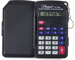 Mini Rekenmachine – Rekenmachine – Pocket Rekenmachine – Sleutelhanger – Calculator – Klein formaat - 9.5 cm x 5.5 cm x 1 cm