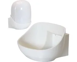 Wandhouder voor Google Nest Wifi Pro - Wandhouder – Net kabelmanagement – Ruimtebesparend design – Eenvoudige schroefmontage