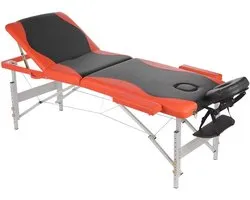 Fauteuil de massage pliable - Hauteur réglable et Design professionnelle pour la Physiothérapie et le Wellness