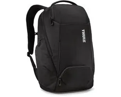 THULE sac à dos de loisirs pour ordinateur portable Accent Recycled Backpack 26L Black noir