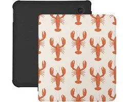 Lunso Convient pour Kobo Libra Colour (7 pouces) - Housse de protection en cuir Saffiano végétalien - Prise du jour