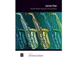 36 More Modern Studies For Solo Saxophon