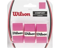 Wilson Pro Comfort - Overgrip Pink - Padel/Tennis/Badminton/Sqaush