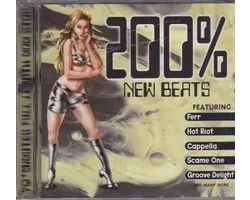 200% New Beats, Various | Media condition: Very Good Plus (VG+) | 1 x CD Compilation