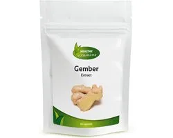 Healthy Vitamins Gember Extract - 60 Capsules - 400 mg