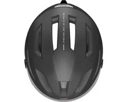 Casque de vélo ABUS Pedelec 2.0 ACE - Titan - Taille M (52-57 cm) Approuvé NTA - Convient aux vélos électriques à grande vitesse et aux cyclomoteurs légers