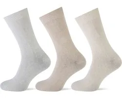 Chaussettes Teckel Katoen Multi Beige 40-46