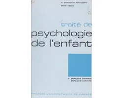 Traité de psychologie de l'enfant (3)