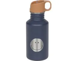 Lässig gourde pour enfants en acier inoxydable Little Gang Smile marine