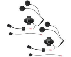 Sena SF2-03D - Système de communication Bluetooth pour moto SF2, pack double (FM supprimé)