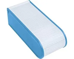 WEDO A8 kaartendoos, 100 gevulde, blauwe flashcards