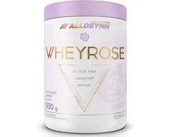 ALLDEYNN WHEYROSE Chocolate Nut with Cookies – Whey Protein 500g – 21,6g eiwit per portie – met DigeZyme® – lactosevrij eiwitpoeder – Nutriworld