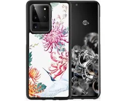 Samsung Galaxy S20 Ultra Back Cover Bird Flowers