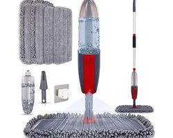 Equivera Dweil met Sprayfunctie - Dweil met Sprayfunctie - Spray Mop - Dweilsysteem met Spray - Dweilsysteem met Sprayfunctie