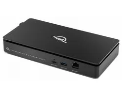 Station d'accueil pour ordinateur portable OWC Thunderbolt 5 Dual - 3 ports USB-A, 1 port USB-C, Ethernet, 3 Portes Thunderbolt