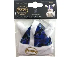 POPPY GRACE MATE® Deense pluche viking mutsje Blauw