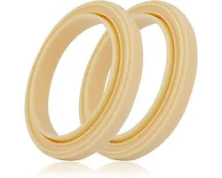 54 mm siliconen stoomring, 6 stuks siliconen ringen geschikt voor Breville accessoires, geschikt voor Breville 878/870/860/840/810/500/450/Sage 500/870/875/880/810/878. Vervangingsonderdeel voor ringen-Stijl 1