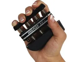 Entraîneur à main Digi-flex - Extra Heavy | Noir | Musclet de doigts | Peut faire